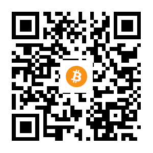 bitcoin:3QyPzdJspK4QaVQV1YCvFkpxKQNxj1BSXQ black Bitcoin QR code