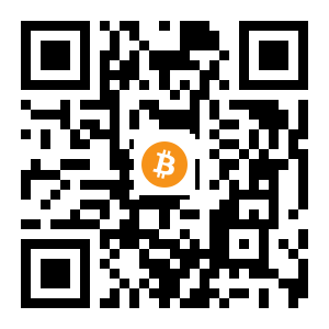 bitcoin:3Qz3tE6rpctZADgu7u6rxhMf4z7fehYWwS black Bitcoin QR code