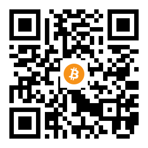 bitcoin:3R1NMcPMZdYBubhssNne2w9ruCrthxoWsi black Bitcoin QR code