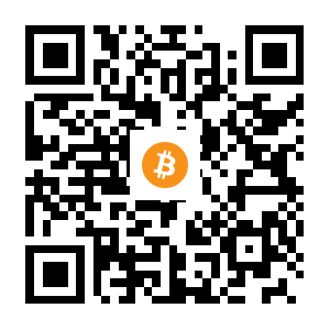bitcoin:3R1rEMDohTpaxB6WBxSHoRbwQ6fFKzXcvK black Bitcoin QR code