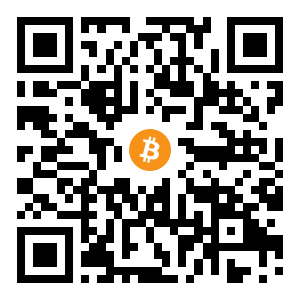 bitcoin:bc1q0flewd85ucvm8f6xzawpplwhax26s54yvdpy5f black Bitcoin QR code