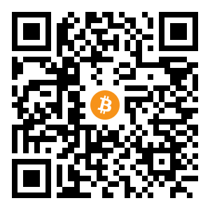 bitcoin:bc1q0gsgjrxvc3yzstyr2srlzvvsn707p9ru8h0nec black Bitcoin QR code