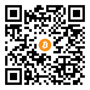 bitcoin:bc1q0vlhx7ueqrynwvrq4u642guzrathg00ga94cv9 black Bitcoin QR code