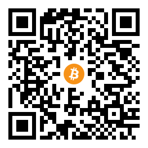 bitcoin:bc1q0yfyvqp5rvtwf3pewx3pd23d02s3vtmjjnhckd black Bitcoin QR code