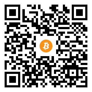 bitcoin:bc1q23056hav94hhekg77gzfkej0jnmg4cer39cgma6zmw4sk43hxv2qhtgpvx black Bitcoin QR code