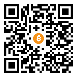 bitcoin:bc1q25wqqd3nmu3ld29j7mn996dlr24ry982fy96gc black Bitcoin QR code