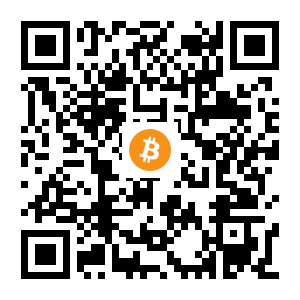bitcoin:bc1q2denfr053sntc8vp6zs0xrtcxt95xajv8p7rug black Bitcoin QR code