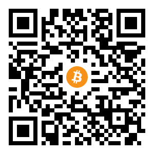 bitcoin:bc1q2qzw4vmagp7hpsj297aa9uwpj7k89dkj38ad34r6gu6e6emauwnsqcf43g black Bitcoin QR code