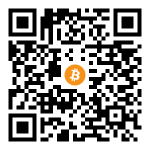 bitcoin:bc1q36zegsweuje7an90ysy9fu2q30dh5dqxzc7ty88jdk6la8xdf62sm80aw8 black Bitcoin QR code