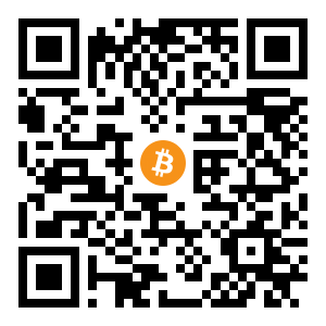bitcoin:bc1q3839jv0jkcwq49kajrafw7r3pwj22qwqcppwtt black Bitcoin QR code