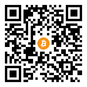 bitcoin:bc1q3cexmqj496g8nnp2aal35u3j4teqx9jj3vy9fa black Bitcoin QR code