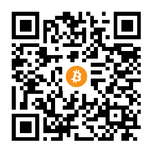 bitcoin:bc1q3ec8zv3g52tp59lu42ed7sd7u94merdmz00l9f black Bitcoin QR code