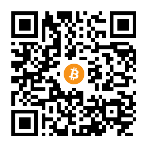 bitcoin:bc1q3fwyuwc8d50j04kuh400635mrutwp4su7k8xga black Bitcoin QR code