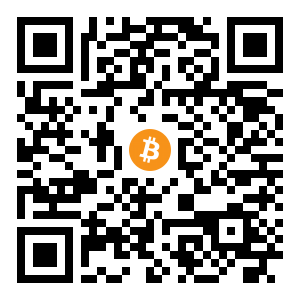 bitcoin:bc1q3hv998nyv9sr4c5lhuwj2ntd5sxc5tsd80kp7n black Bitcoin QR code