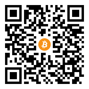bitcoin:bc1q3la2ghftp5r0flfe09udcvtyzpf7splkt2w6hz black Bitcoin QR code