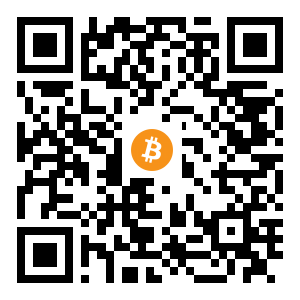 bitcoin:bc1q3vk4cnmlt839yeveatrp2a5t72pr36w8nesv8n black Bitcoin QR code