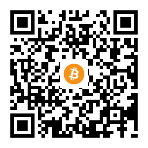 bitcoin:bc1q3vrhej46a9l9h0l96nqa55verhnmxp864zfe9q black Bitcoin QR code