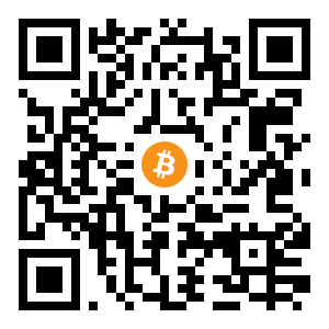 bitcoin:bc1q3wa7vnexledgh4p3l4gzu74vwqlcvlk8ew77yn black Bitcoin QR code