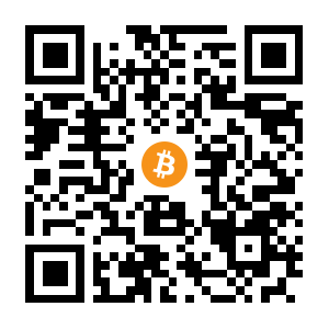 bitcoin:bc1q3yyyrj0kpm3j7t7vhwwakv58jmxdvjjk3j7z9r black Bitcoin QR code