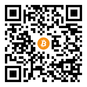 bitcoin:bc1q43az99sxtenaytl6xy5yc03u9tslg95ppz36aq black Bitcoin QR code