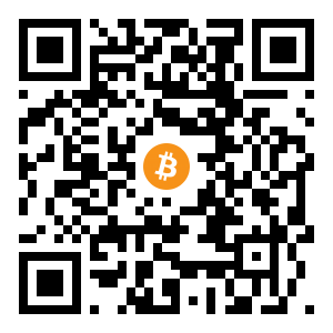 bitcoin:bc1q46r0u6nscm0qxv625gy9ntc35ukfvskxh4uvjx black Bitcoin QR code