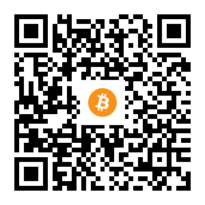 bitcoin:bc1q4jhh6xydsmr5hudu2stshrsaxw6mejfr600mzj8t0axt844x25nq6vtudk black Bitcoin QR code