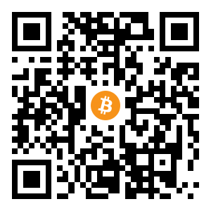 bitcoin:bc1q4kyvegzmvv5mw3expux3qpr03ns5hm897rl445 black Bitcoin QR code