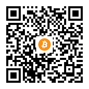 bitcoin:bc1q4t88fjxh56l06shl6dp73t9xrtzqvjd9gm7ysn black Bitcoin QR code