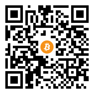 bitcoin:bc1q53hkhm9d0vvah4arz3ugjhapd505muqycnj0f7 black Bitcoin QR code