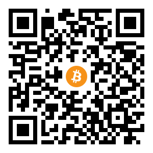 bitcoin:bc1q57d7069glm22wcl6vaf77pg4dylpskqgz6c5kj black Bitcoin QR code