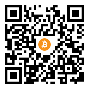 bitcoin:bc1q5t3f2z34f3qyaqzhfk62u2umtvpnxzcn00mmve black Bitcoin QR code