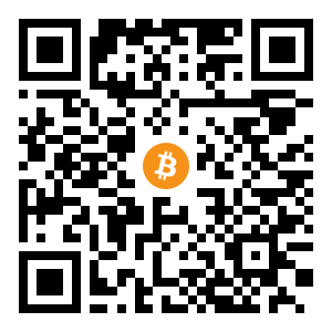 bitcoin:bc1q64xvay40eegsy0cvktl6p8mkla3v7vfe52kxs2 black Bitcoin QR code
