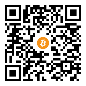 bitcoin:bc1q6682gfp2xlfyhpy3mt43480qlm43egtw57lzxh377uk7n8m4knfstgxfvv black Bitcoin QR code