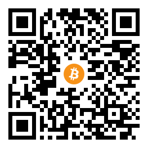 bitcoin:bc1q6hdjev2amg07lm2zgns4rg5z0e8ytda9x2ugzr black Bitcoin QR code