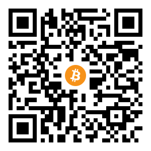 bitcoin:bc1q6j3x92m2uvgd9aq9wkcjsh3l5n3rsna7duhvyl black Bitcoin QR code
