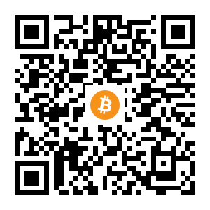 bitcoin:bc1q6p3fg8y5ajel7m30cc3s380tfml5xr0rzrpx6m black Bitcoin QR code