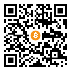 bitcoin:bc1q6x76qnuc9xqncm7e3ct86ywrukhklsq7zxhd96 black Bitcoin QR code