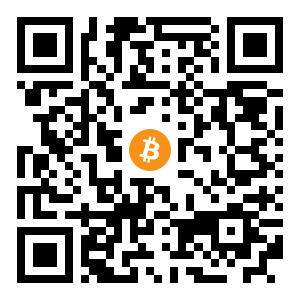 bitcoin:bc1q6xnw43u3mmtyc2ql94atgr0q3fputuey3a8ymk black Bitcoin QR code