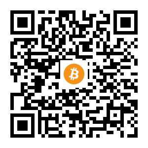 bitcoin:bc1q7385ermnq708e7p9aj2jf702plv6yu30xs3hag black Bitcoin QR code