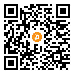 bitcoin:bc1q7clsj37r6pja2ujwy9fwzcxwapk34gp8ufq9ga black Bitcoin QR code