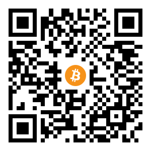 bitcoin:bc1q7hh6cu9s23srq05yh2xvq6gx064hlvtgd2cd3p black Bitcoin QR code