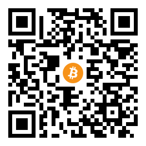 bitcoin:bc1q7jayxns3vz9kh5lc0vx63xca9cmtssfd3rdefq black Bitcoin QR code