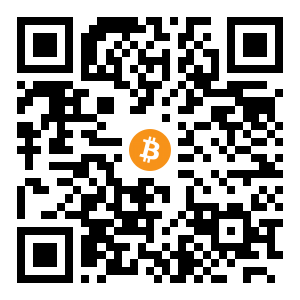 bitcoin:bc1q7qhru8tss8s868dkxwk3p6x2l8up7fmlz2he2r black Bitcoin QR code