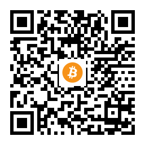 bitcoin:bc1q7rv4za6u7n7qecvnwfdcytww3z5c8wk36n0knf black Bitcoin QR code