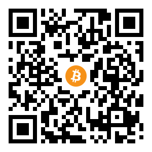 bitcoin:bc1q7sjeljs0k497lc7y9l6tzhv9sfrzd5hcelv25c black Bitcoin QR code