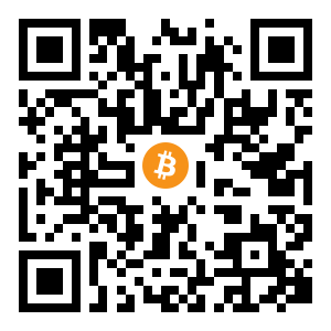 bitcoin:bc1q7skrnse7j54zr6df694dwmlww9p05e5qvg0nqv black Bitcoin QR code