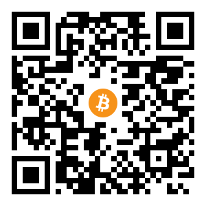 bitcoin:bc1q7v567sc4hc2ezpfhya9jr9qr9pmvp89g5u8zzv black Bitcoin QR code