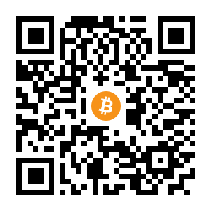 bitcoin:bc1q7vmxefumz87440w4kx8rw2fpce24ueyf3a5drj black Bitcoin QR code