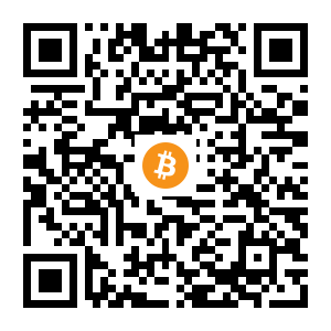 bitcoin:bc1q86yatej43xrry369lyhhc887layc7al7vxm6l5 black Bitcoin QR code
