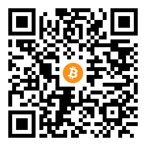 bitcoin:bc1q8dqsjcka2hf02rtf6u2zfmdscn9s54ssxpp02g black Bitcoin QR code